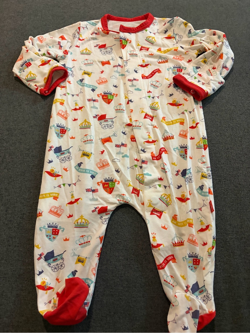 Magnetic Me “Heir is Born” Footies